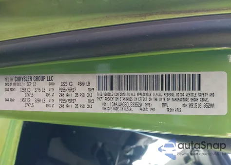 2013 Jeep Wrangler Sport from USA, damaged, VIN 1C4AJWAG9DL533520